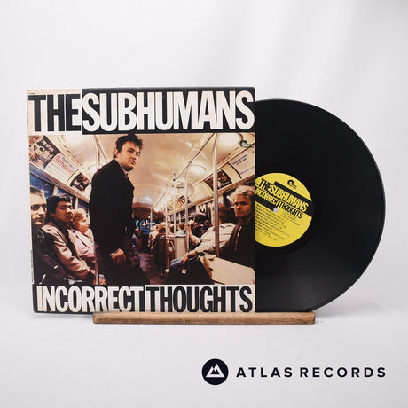 The Subhumans Incorrect Thoughts LP Vinyl Record - Front Cover & Record