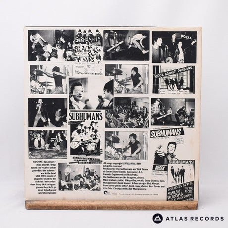 The Subhumans - Incorrect Thoughts - A B LP Vinyl Record - VG+/EX