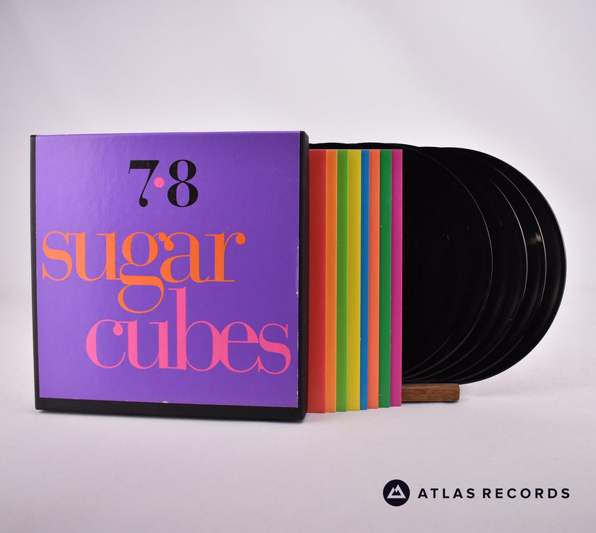 The Sugarcubes 7•8 8 x 7" Box Set Vinyl Record - Front Cover & Record