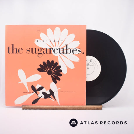 The Sugarcubes Birthday 12" Vinyl Record - Front Cover & Record