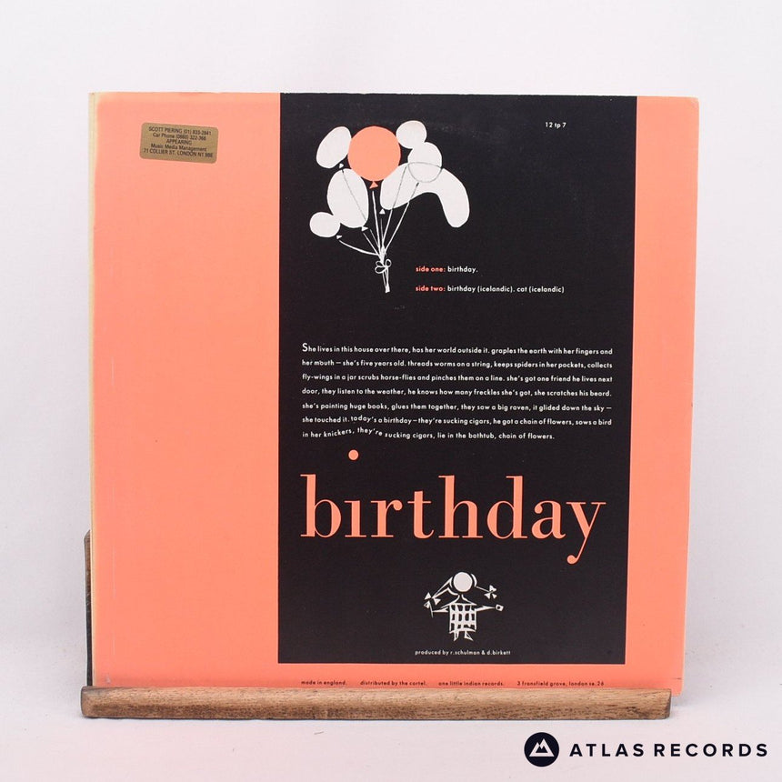 The Sugarcubes - Birthday - Mpo 12" Vinyl Record - VG+/EX