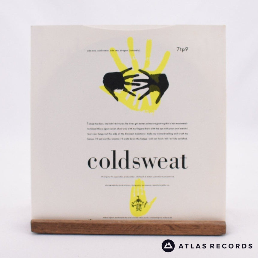 The Sugarcubes - Coldsweat - 7" Vinyl Record - EX/EX