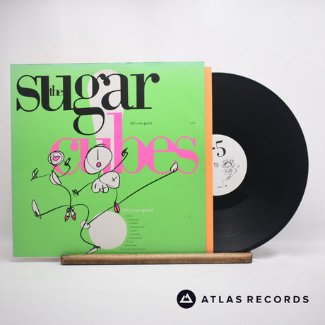 The Sugarcubes Life's Too Good LP Vinyl Record - Front Cover & Record