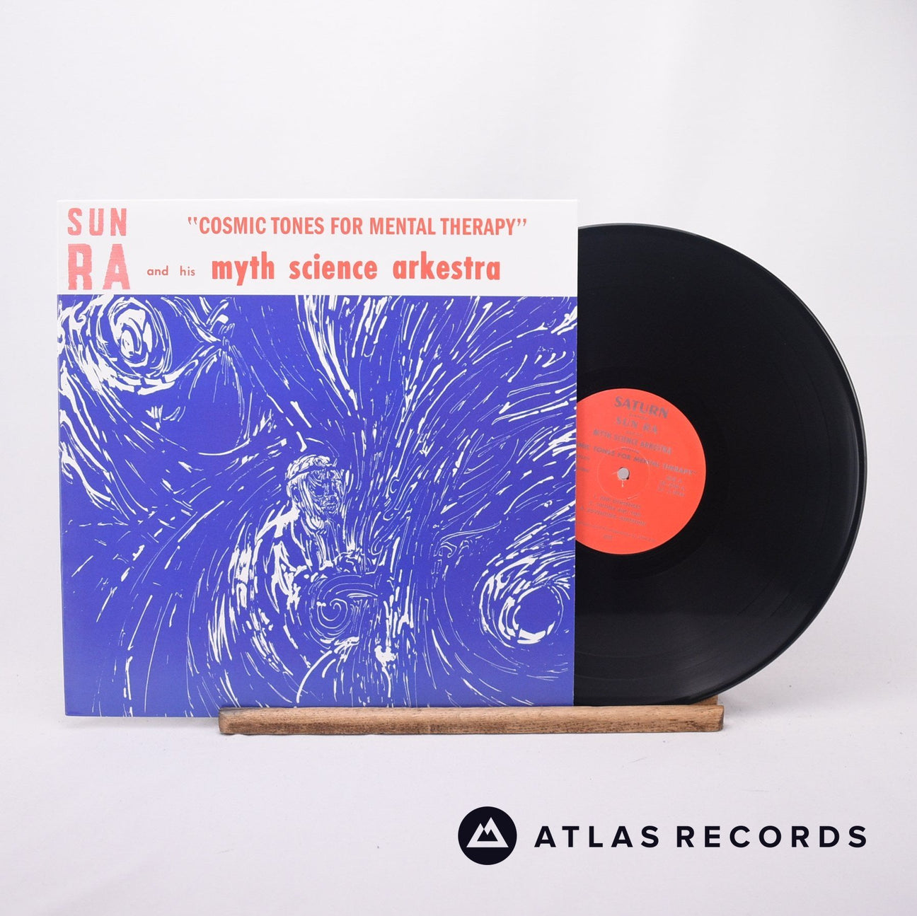 The Sun Ra Arkestra Cosmic Tones For Mental Therapy LP Vinyl Record - Front Cover & Record