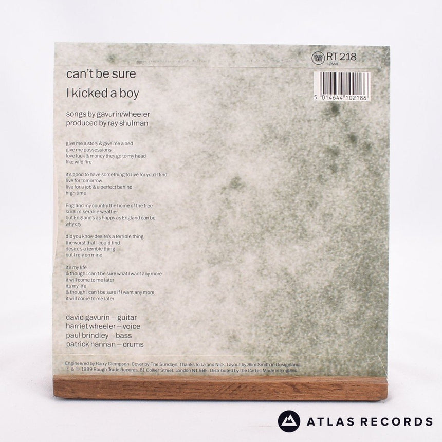 The Sundays - Can't Be Sure - Mpo 7" Vinyl Record - NM/EX