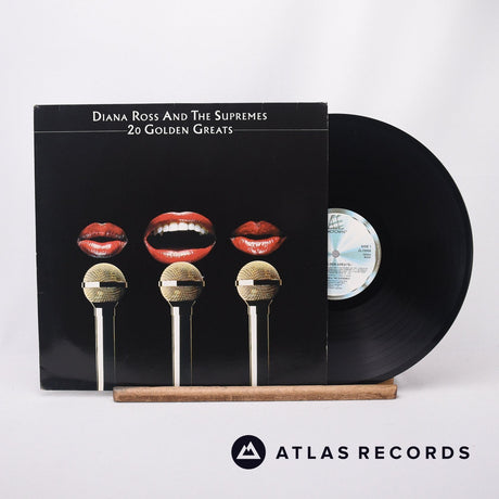 The Supremes 20 Golden Greats LP Vinyl Record - Front Cover & Record