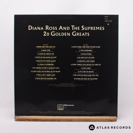 The Supremes - 20 Golden Greats - Blair LP Vinyl Record - VG+/EX