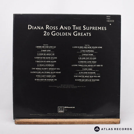 The Supremes - 20 Golden Greats - Blair LP Vinyl Record - VG+/VG+