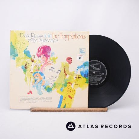The Supremes Diana Ross & The Supremes Join The Temptations LP Vinyl Record - Front Cover & Record