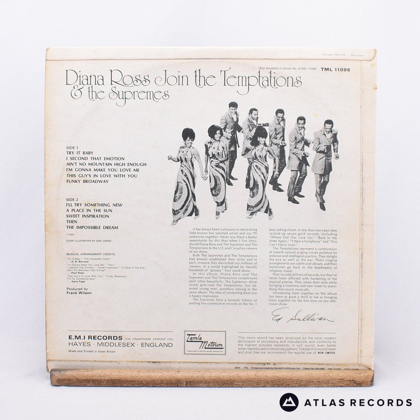 The Supremes - Diana Ross & The Supremes Join The Temptations - LP Vinyl Record