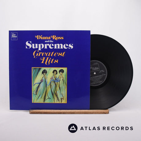 The Supremes Greatest Hits LP Vinyl Record - Front Cover & Record