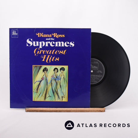The Supremes Greatest Hits LP Vinyl Record - Front Cover & Record