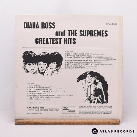 The Supremes - Greatest Hits - Repress LP Vinyl Record - EX/NM