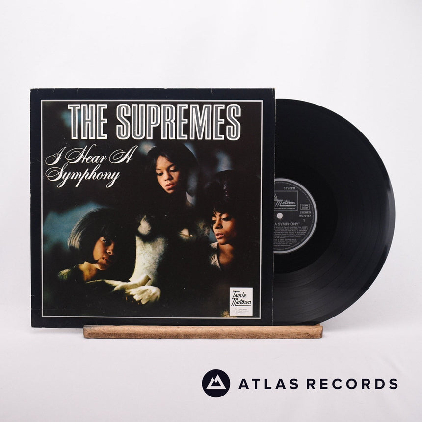 The Supremes I Hear A Symphony LP Vinyl Record - Front Cover & Record