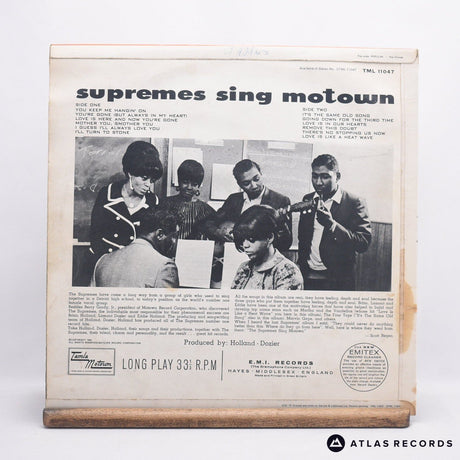 The Supremes - The Supremes Sing Motown - LP Vinyl Record - VG+/VG+