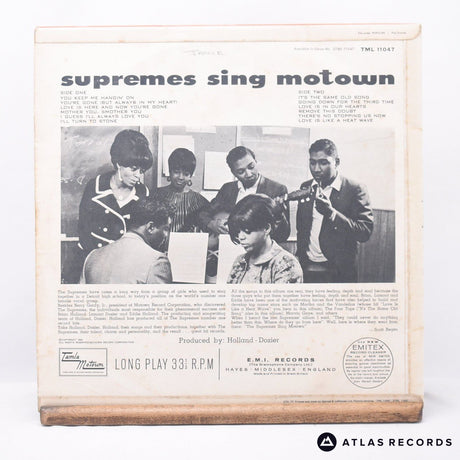 The Supremes - The Supremes Sing Motown - LP Vinyl Record - VG/VG