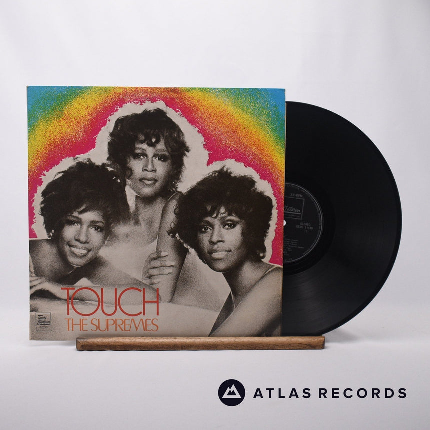 The Supremes Touch LP Vinyl Record - Front Cover & Record