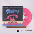 The Surfrajettes Party Line 7" Vinyl Record - Front Cover & Record