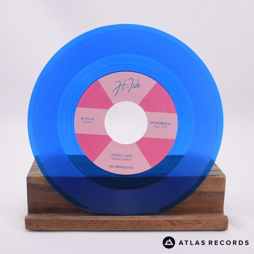 The Surfrajettes - Party Line - 7" Vinyl Record - NM/EX