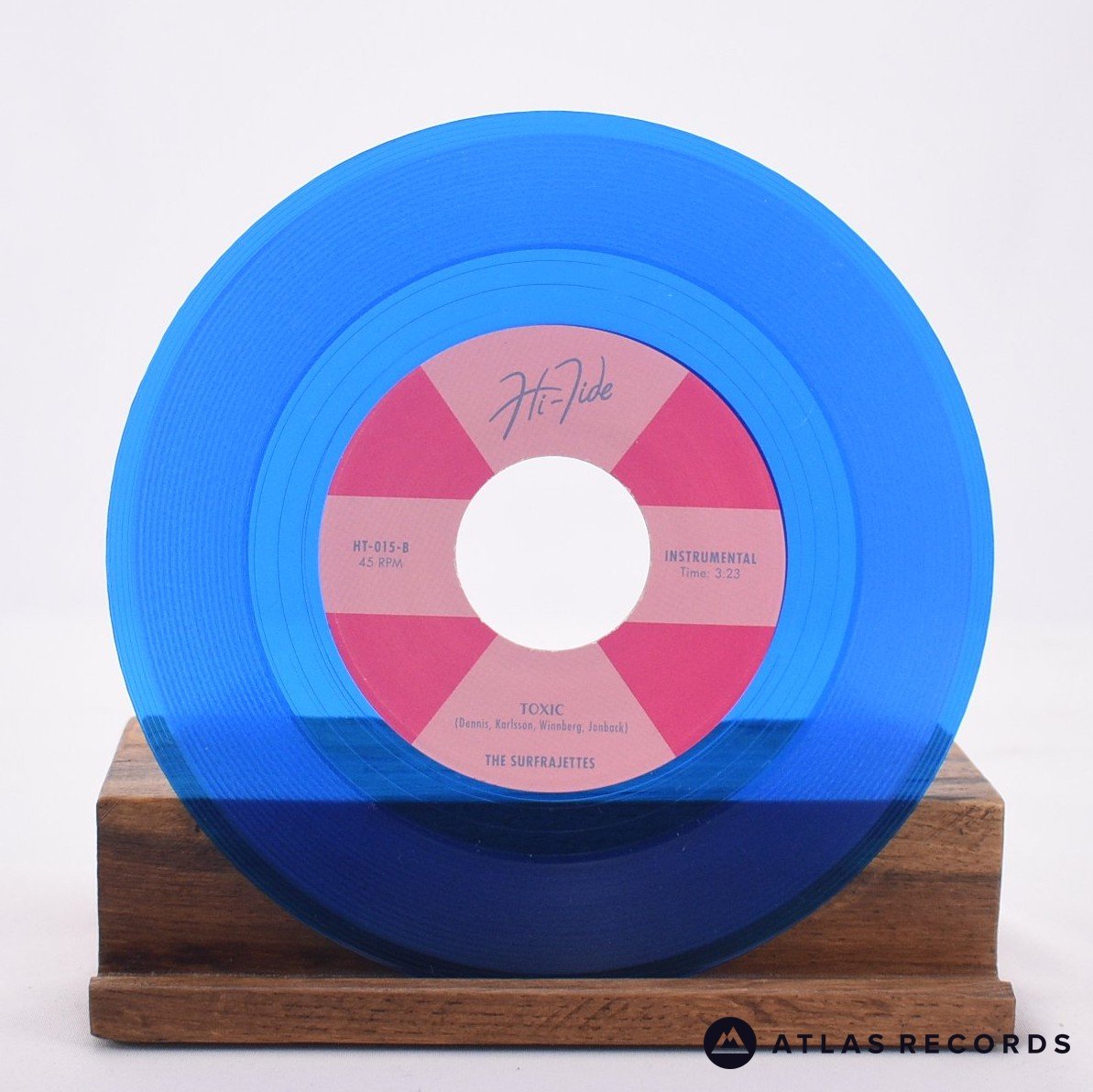 The Surfrajettes Party Line 7 Vinyl Record NM NM Atlas Records the-surfrajettes-party-line-7-vinyl-record-nm-nm-atlas-records