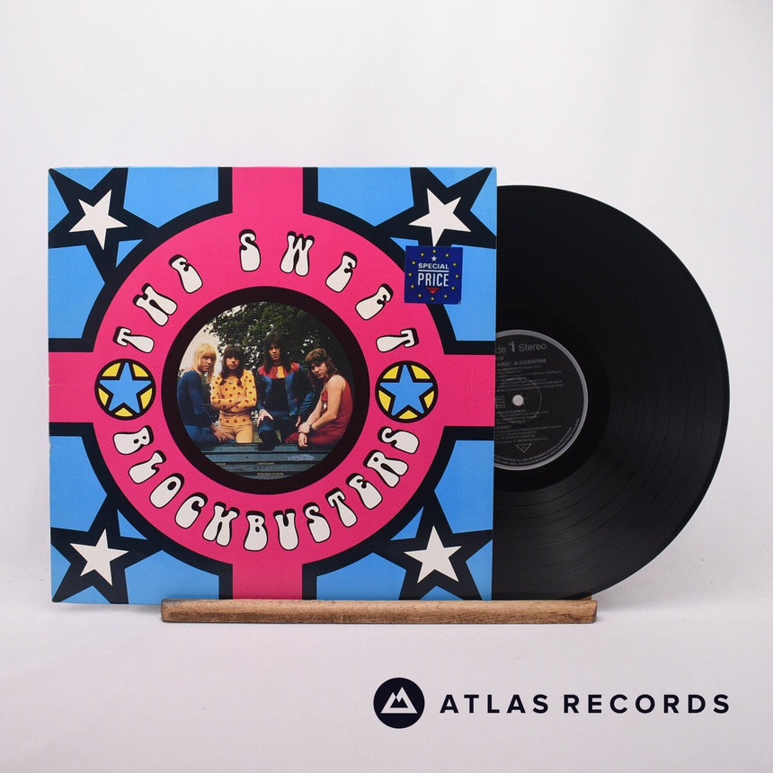 The Sweet Blockbusters LP Vinyl Record - Front Cover & Record