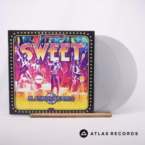 The Sweet Platinum Rare 2 2 x LP Vinyl Record - Front Cover & Record