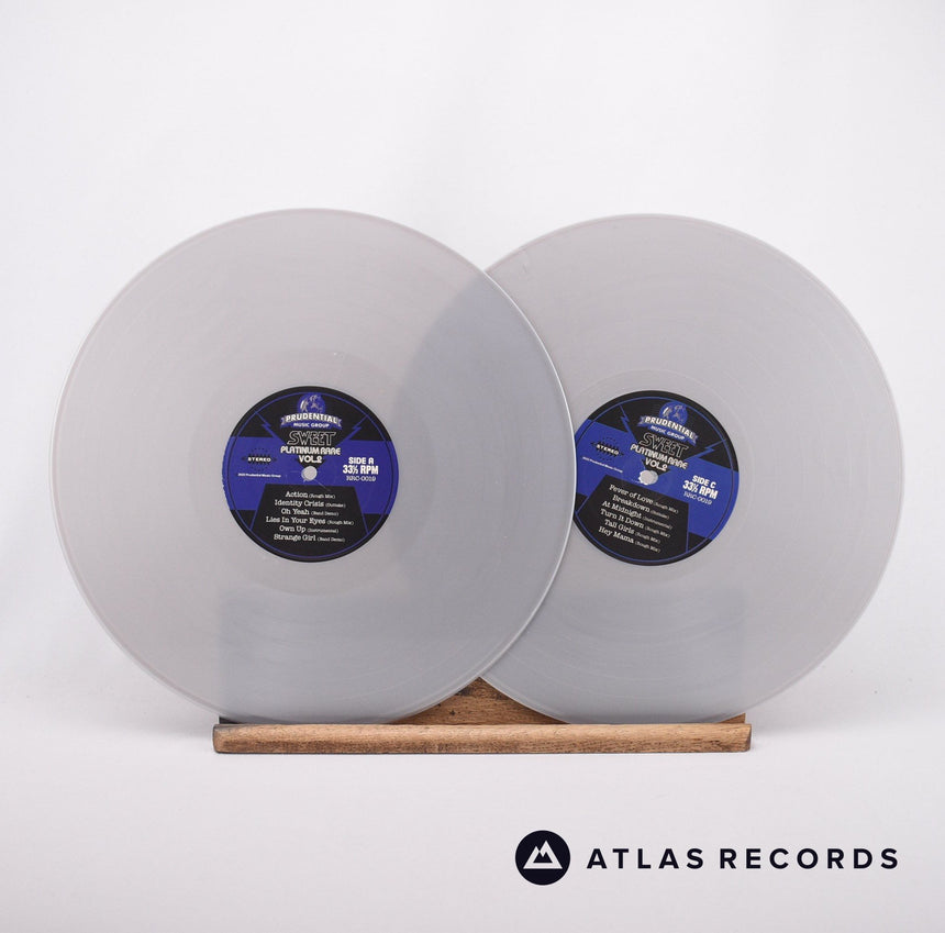 The Sweet - Platinum Rare 2 - Metallic Silver 2 x LP Vinyl Record - NM/NM