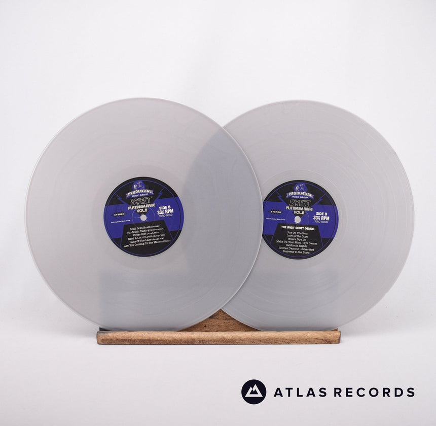 The Sweet - Platinum Rare 2 - Metallic Silver 2 x LP Vinyl Record - NM/NM
