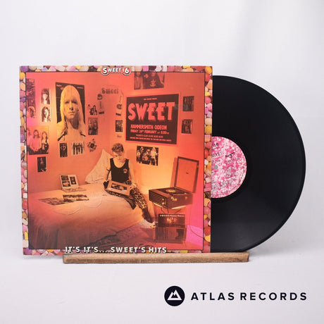 The Sweet Sweet 16: It's It's....Sweet's Hits LP Vinyl Record - Front Cover & Record