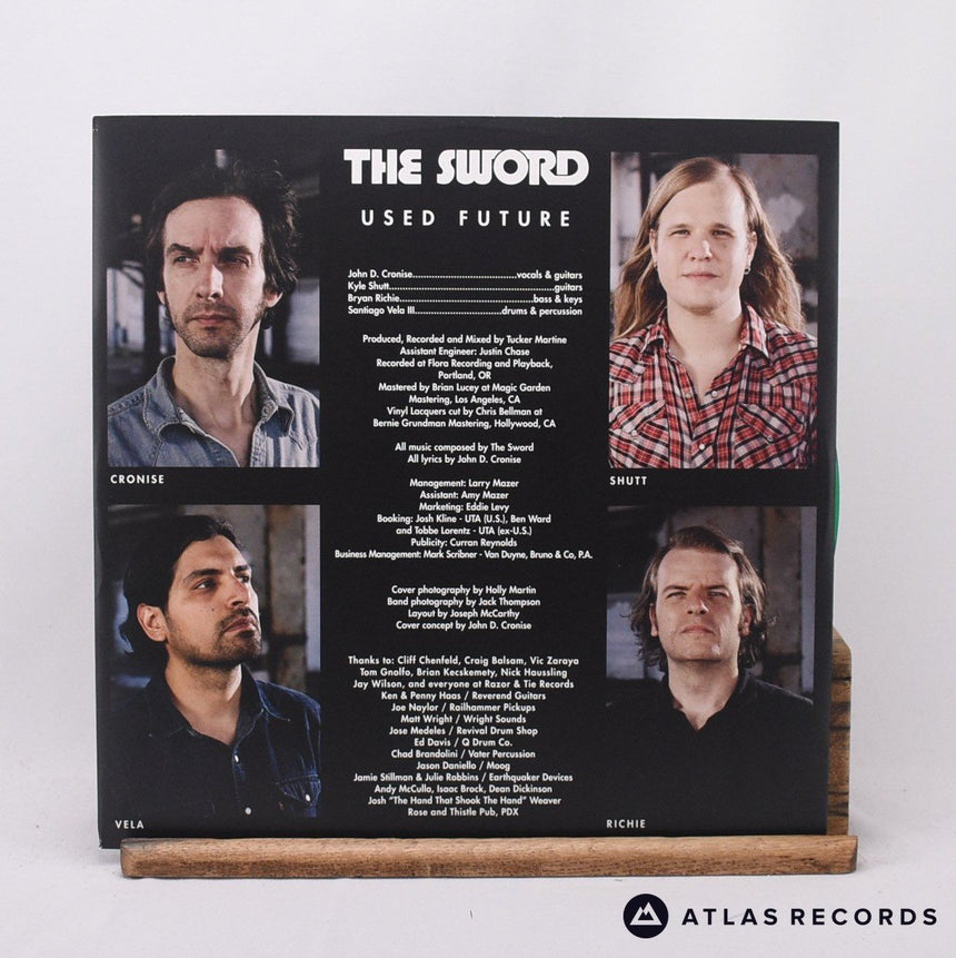 The Sword - Used Future - Transparent Green A B LP Vinyl Record - NM/NM