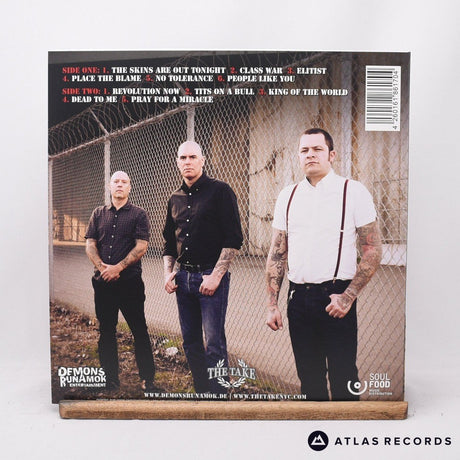 The Take - The Take - Red Translucent Black Split LP Vinyl Record - NM/NM