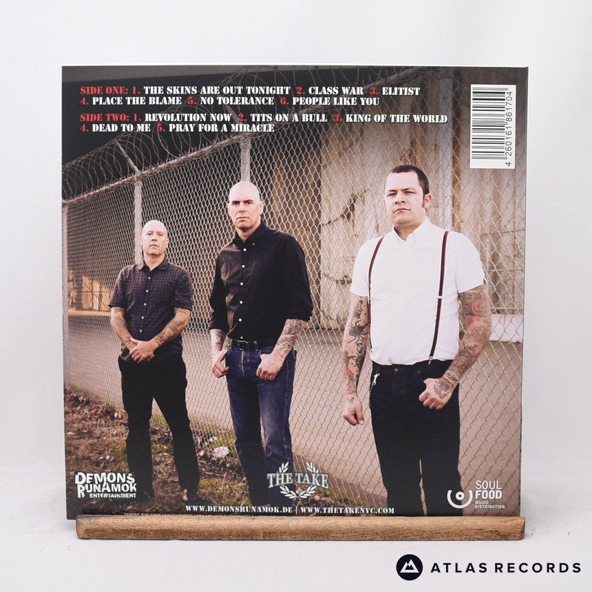 The Take - The Take - Red Translucent Black Split LP Vinyl Record - NM/NM