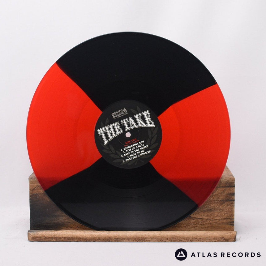 The Take - The Take - Red Translucent Black Split LP Vinyl Record - NM/NM