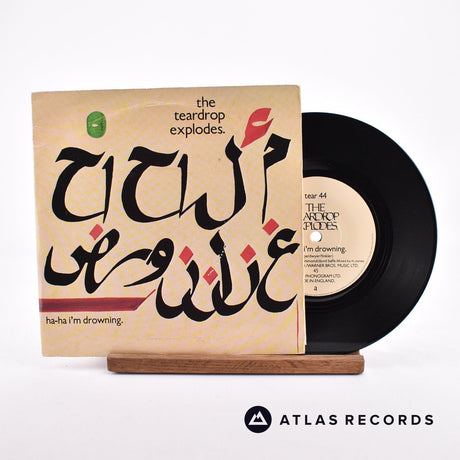 The Teardrop Explodes Ha-Ha I'm Drowning 2 x 7" Vinyl Record - Front Cover & Record