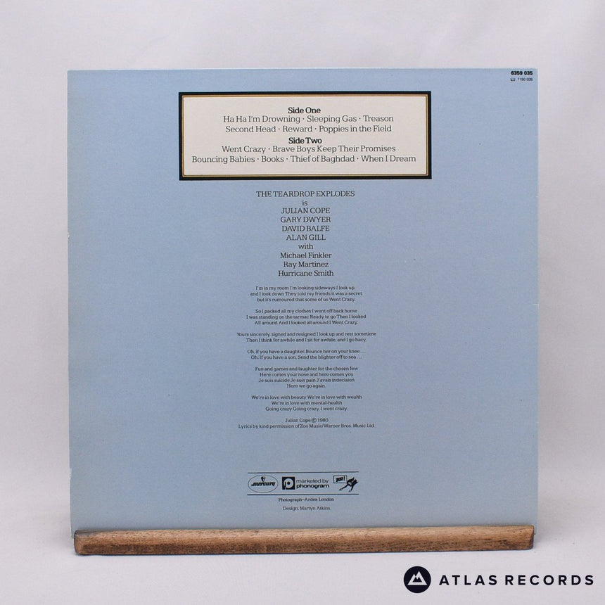 The Teardrop Explodes - Kilimanjaro - Reissue LP Vinyl Record - EX/VG+