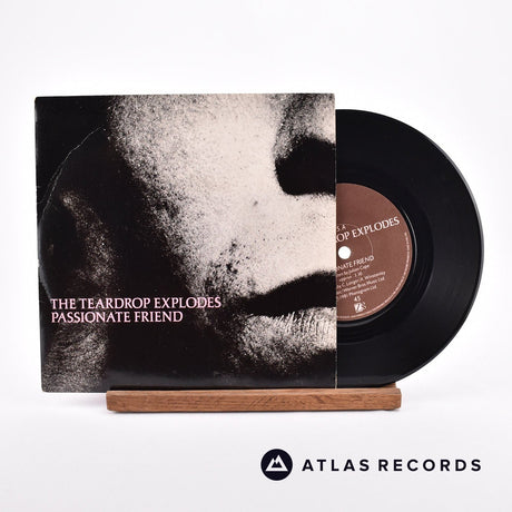The Teardrop Explodes Passionate Friend 7" Vinyl Record - Front Cover & Record