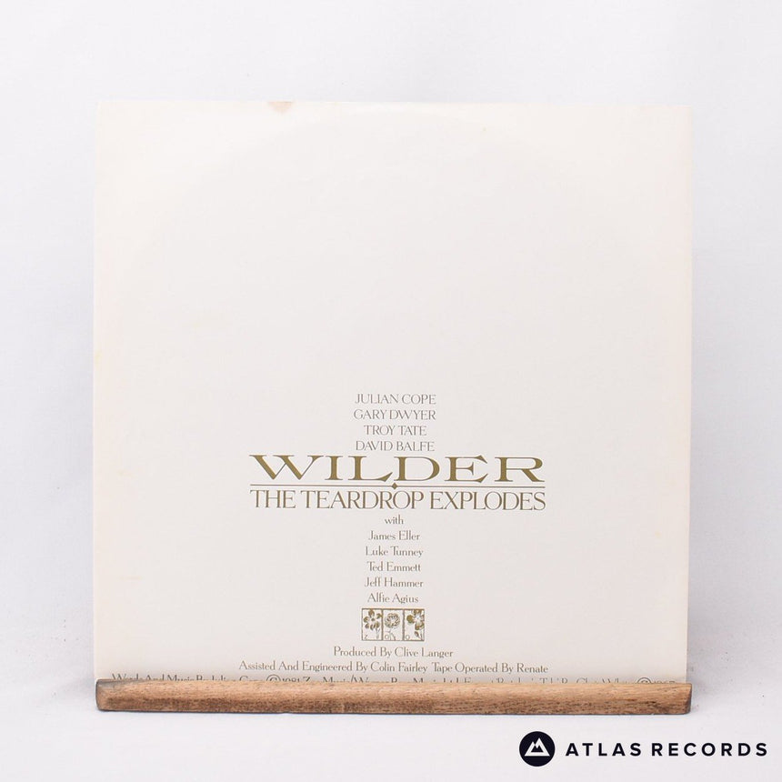The Teardrop Explodes - Wilder - A//1 B//2 LP Vinyl Record - EX/EX