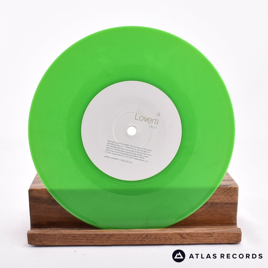The Tears - Lovers - Green Limited Edition Special Cut 7" Vinyl Record - NM/NM