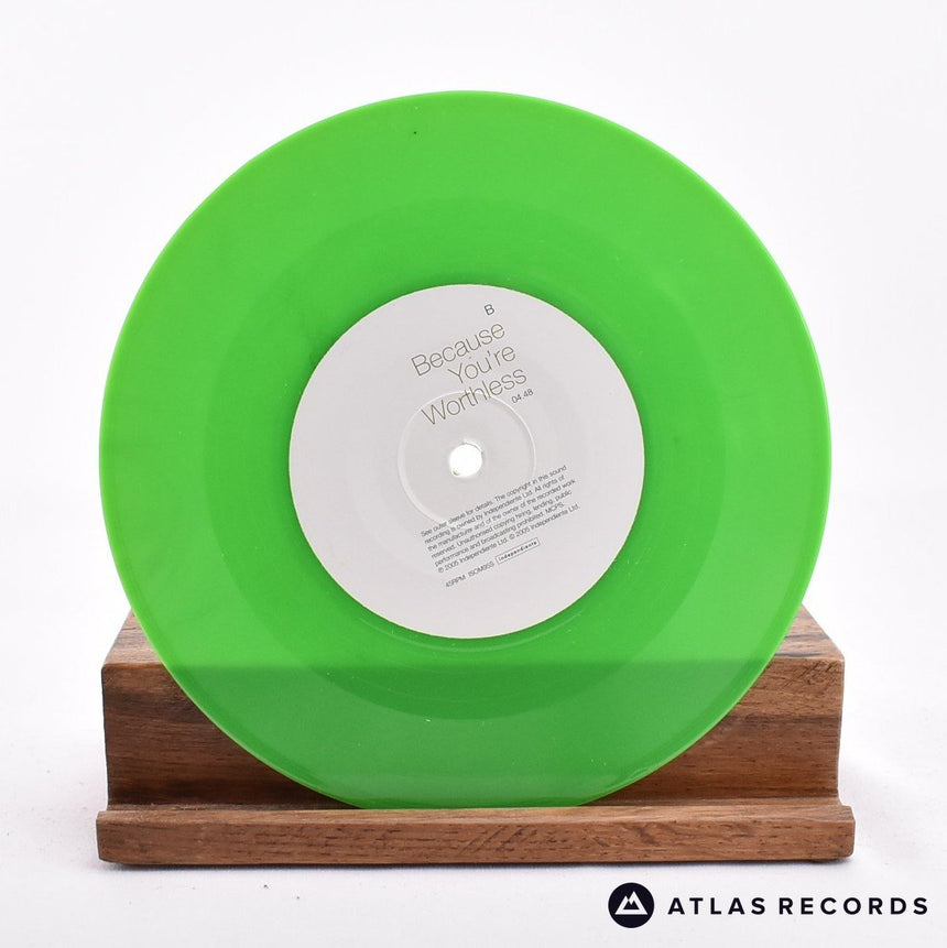 The Tears - Lovers - Green Limited Edition Special Cut 7" Vinyl Record - NM/NM