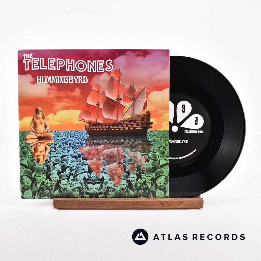 The Telephones Hummingbyrd 7" Vinyl Record - Front Cover & Record