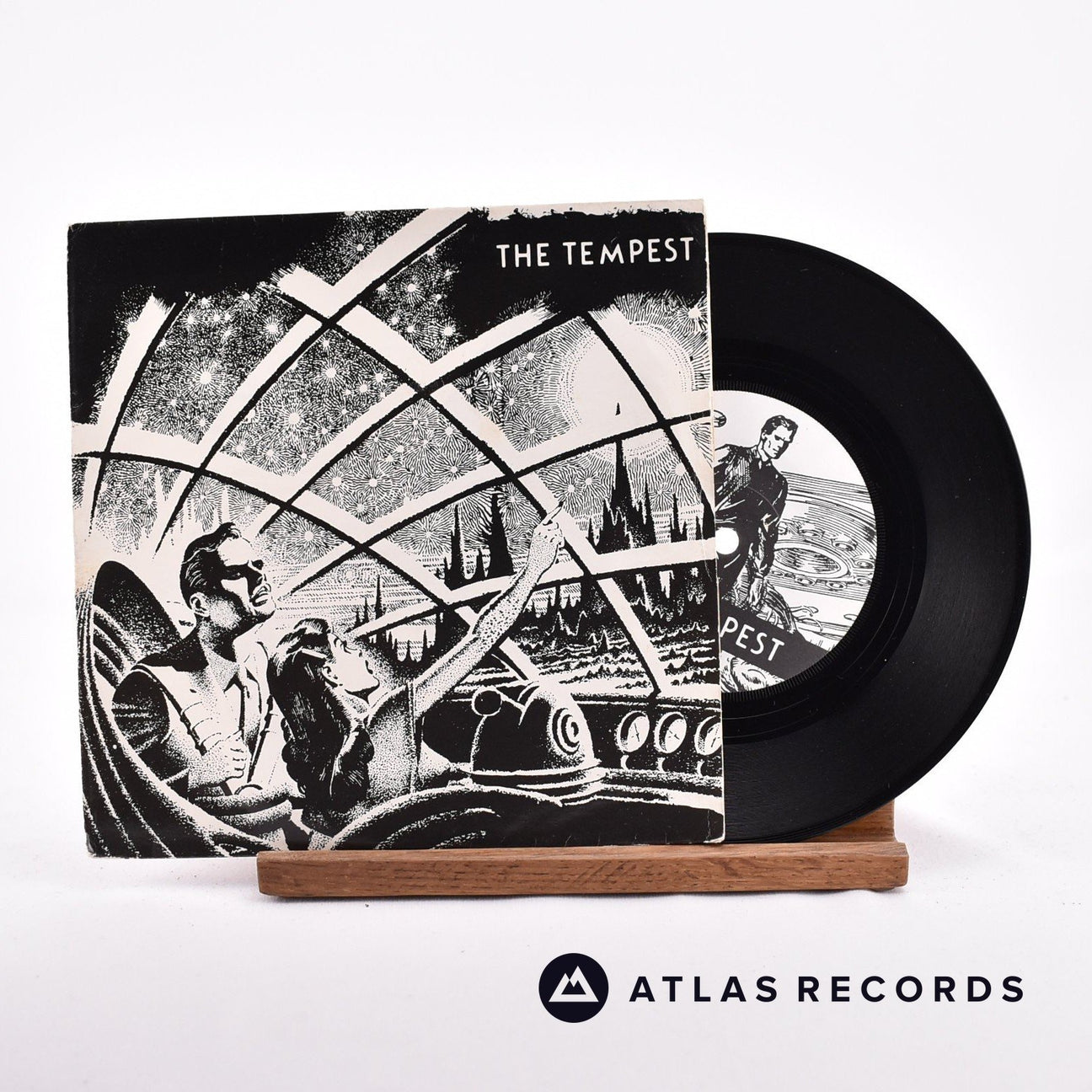 The Tempest Lady Left This 7" Vinyl Record - Front Cover & Record