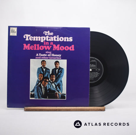 The Temptations In A Mellow Mood LP Vinyl Record - Front Cover & Record