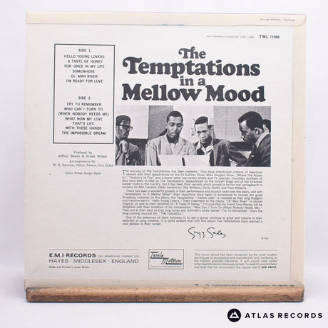 The Temptations - In A Mellow Mood - Mono A1 B1 LP Vinyl Record - EX/EX