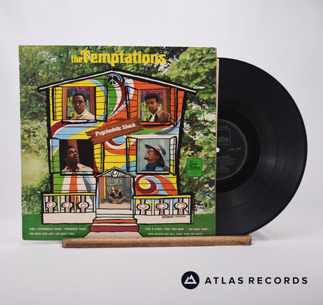 The Temptations Psychedelic Shack LP Vinyl Record - Front Cover & Record