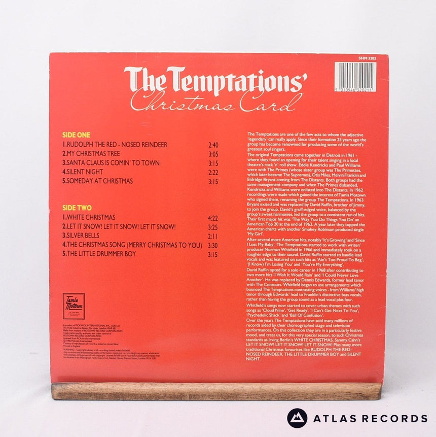The Temptations - The Temptations' Christmas Card - LP Vinyl Record - EX/VG+