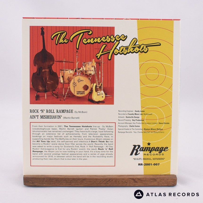 The Tennessee Hotshots - Rock 'N' Roll Rampage - 7" Vinyl Record - NM/EX