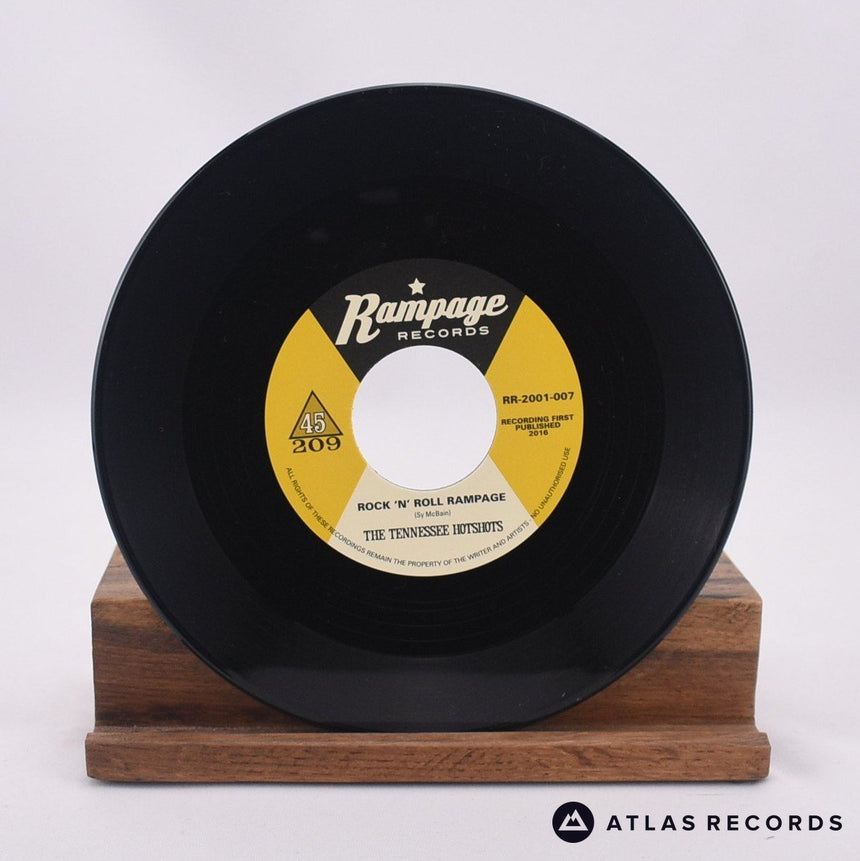 The Tennessee Hotshots - Rock 'N' Roll Rampage - 7" Vinyl Record - NM/EX
