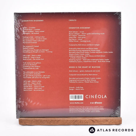 The The - Cognitive Dissident - 7" Vinyl Record - Mint (New)/Mint (New)