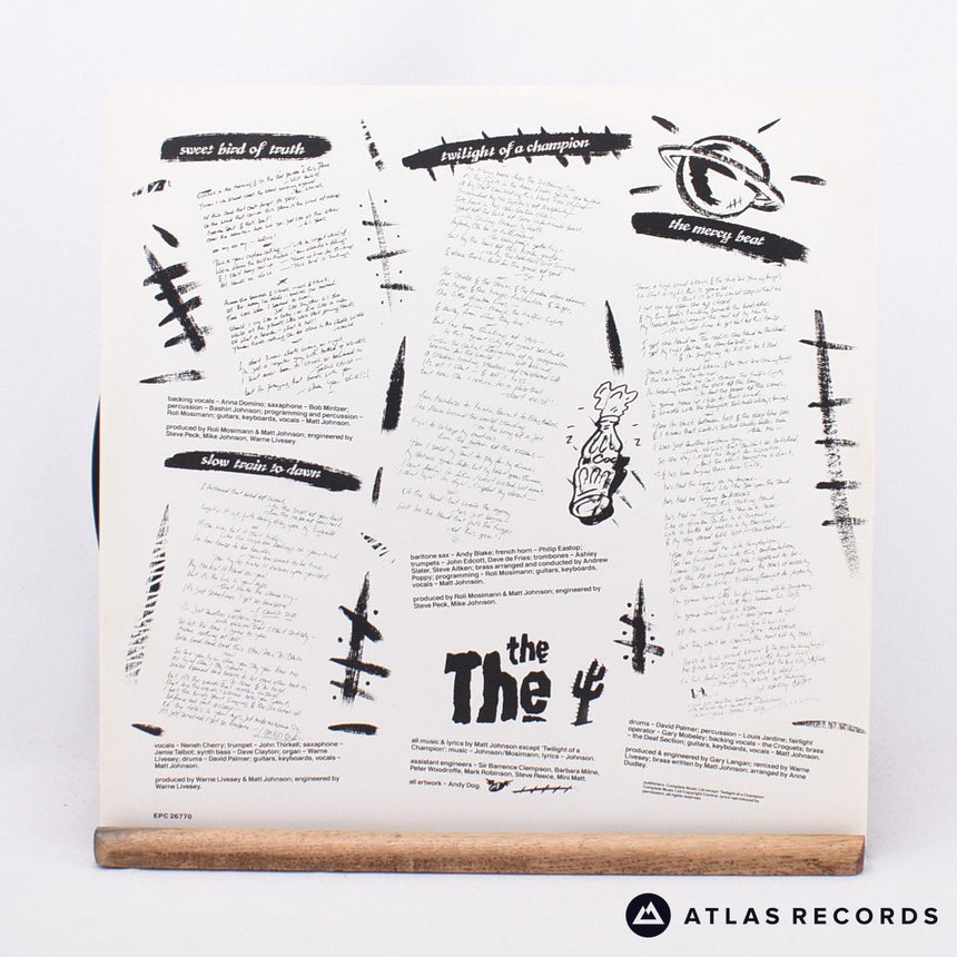 The The - Infected - A1 B2 LP Vinyl Record - EX/EX