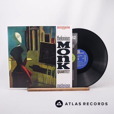 The Thelonious Monk Quartet Misterioso LP Vinyl Record - Front Cover & Record